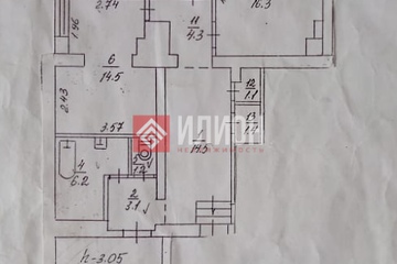 3-к квартира, 110 м², 1/5 эт.