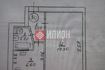 1-к квартира, 31 м², 3/5 эт.