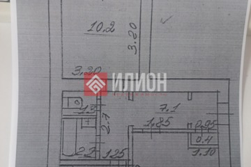 2-к квартира, 45,7 м², 2/3 эт.