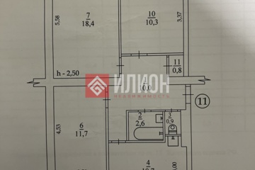 3-к квартира, 74 м², 1/9 эт.