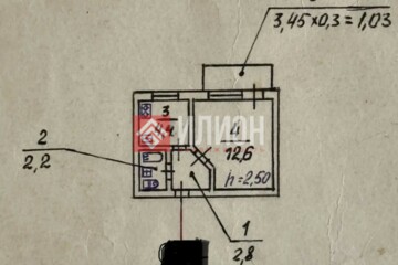 1-к квартира, 22 м², 5/5 эт.